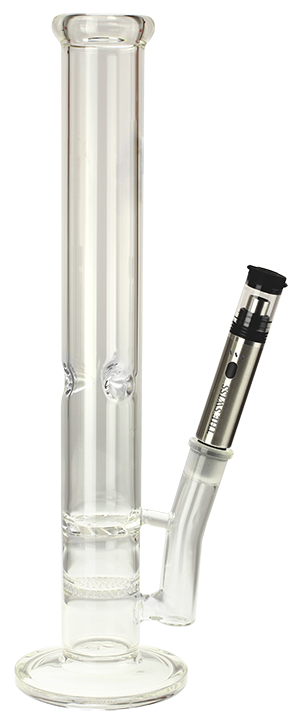 Swiss vaporizer with glass pipes