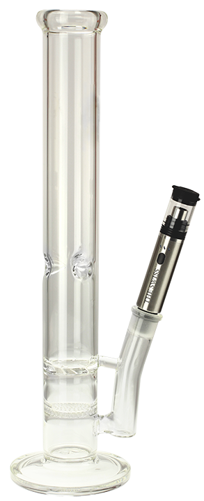 Swiss vaporizer with glass pipes