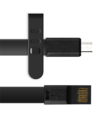 Micro USB Charger 3ft Long - Black