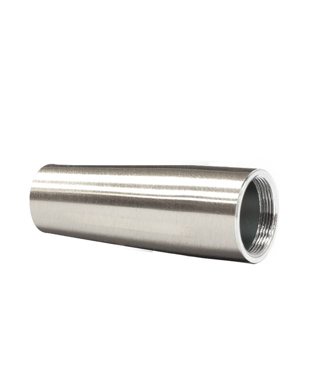 Threaded vape cone - silver