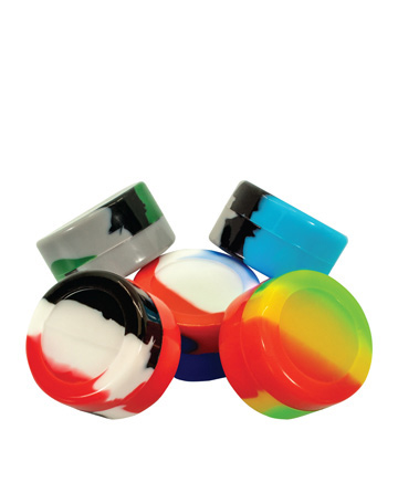 Silicone container Small 2-Pack - Rainbow Mix Silicone container Small 2-Pack - Rainbow Mix